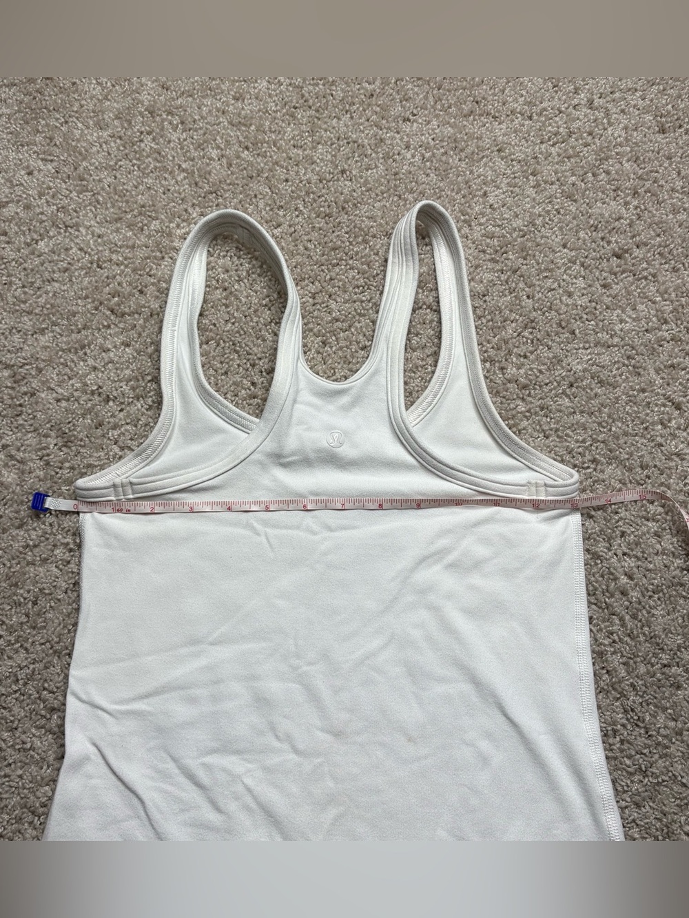 Lululemon Cotton Racerback Tank - Picture 3 of 6